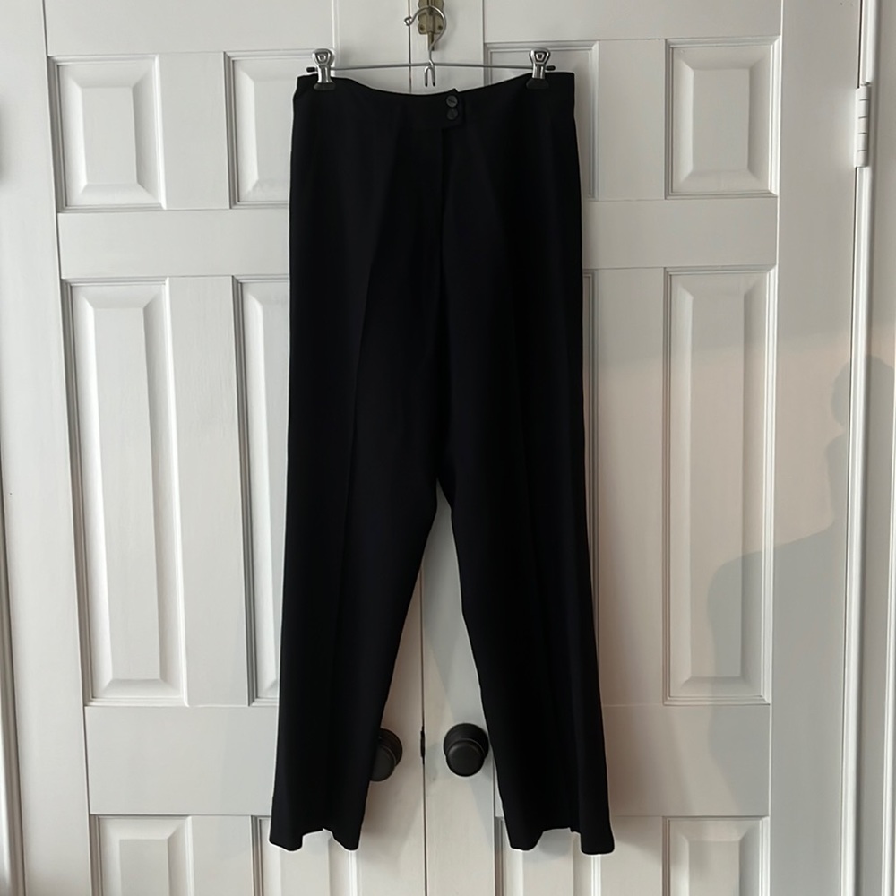Escada Elements Wide Leg Women’s Wool Trouser